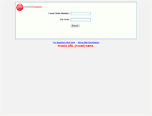 Tablet Screenshot of covad.mycheckstatus.com