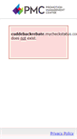 Mobile Screenshot of cuddebackrebate.mycheckstatus.com